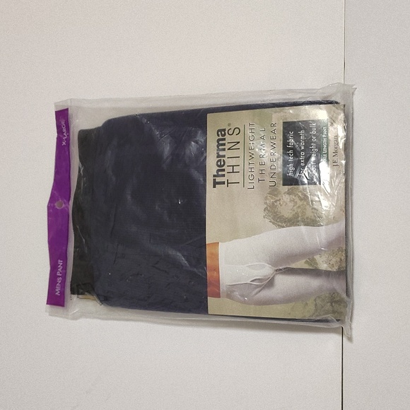 J.E. Morgan Men's Therma Thins Underwear Drawers New 80s Sz XL - Picture 1 of 7